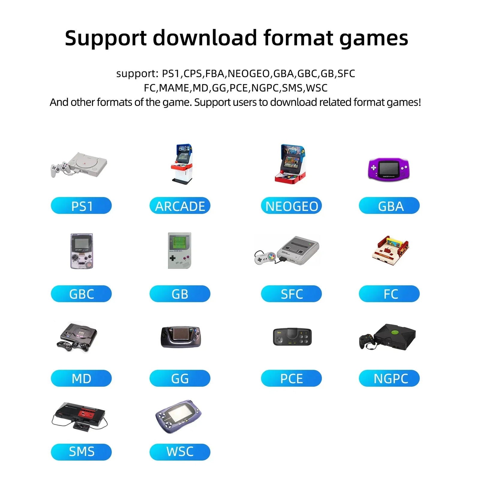 MIYOO MINI PLUS Portable Retro Handheld Video Game Console Linux System Classic Gaming Emulator 3.5 Inch IPS HD Screen Games V2 - Slobuy