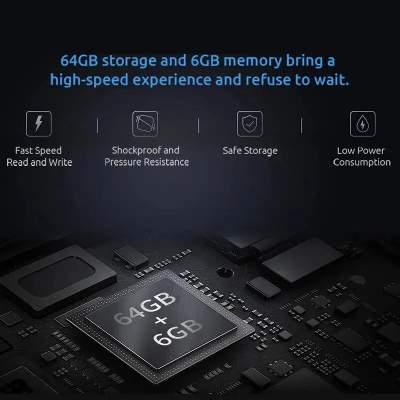 MLLSE M2 Mini PC Intel Celeron N3350 CPU 6G RAM 64G ROM USB3.0 Win10 WiFi Bluetooth 4.2 Desktop Portable Computer - Slobuy