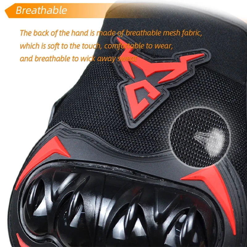 MOTOCENTRIC Summer Motorcycle Gloves Half Finger Breathable Motorcyclist Gloves ATV MTB Cycling Gloves Anti-fall Palm Guard Moto - Slobuy