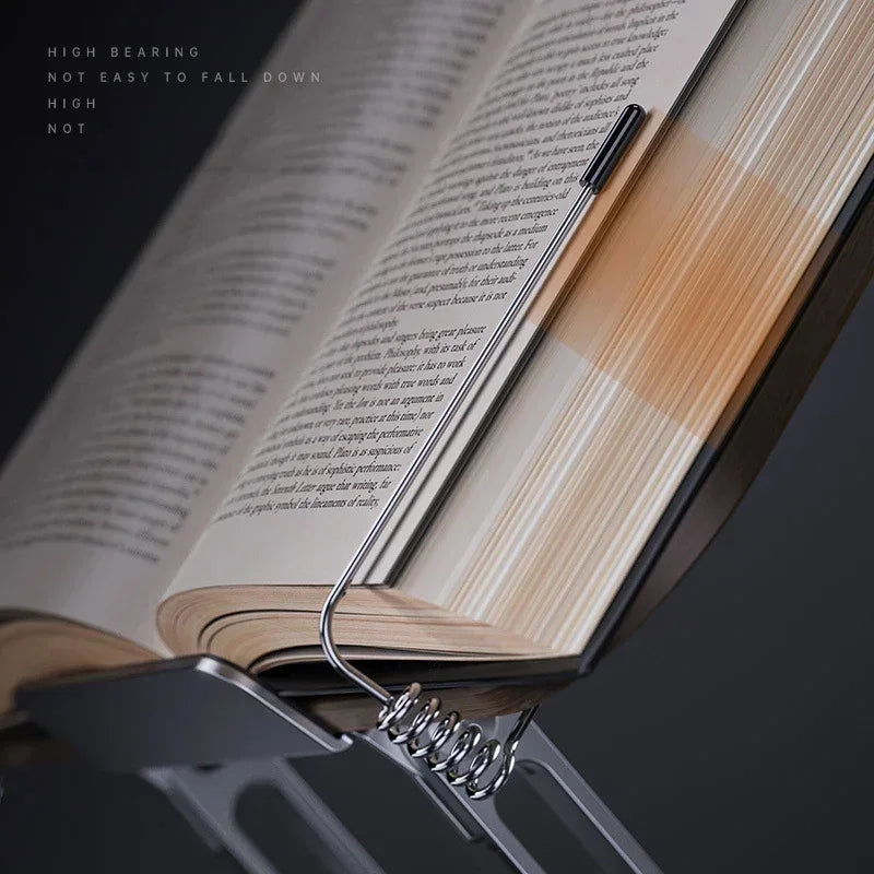MUMUCC Reading Multifunctional Stand Laptop Tablet Stand Aluminum Alloy Laptop Desk Read Desk Foldable Gaming Desk Laptop Stand - Slobuy
