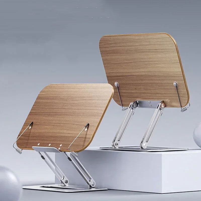 MUMUCC Reading Multifunctional Stand Laptop Tablet Stand Aluminum Alloy Laptop Desk Read Desk Foldable Gaming Desk Laptop Stand - Slobuy