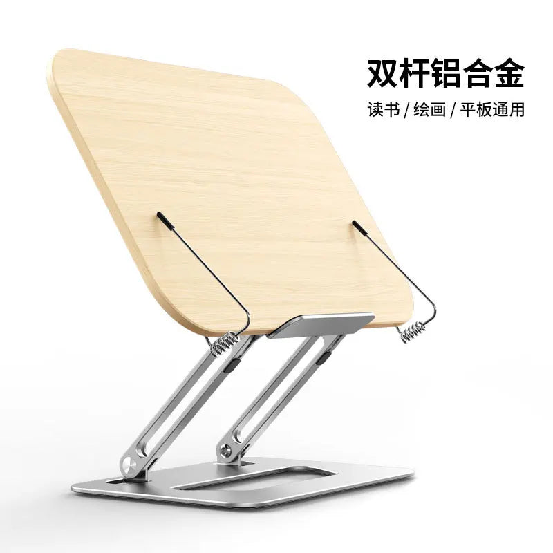 MUMUCC Reading Multifunctional Stand Laptop Tablet Stand Aluminum Alloy Laptop Desk Read Desk Foldable Gaming Desk Laptop Stand - Slobuy