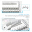 Two Boxes DIY Lashes A/M Shape Spikes Cluster Eyelash Extension FishTail Mix 3D Heat Bonded False Individual Makeup Premade Fan - Slobuy
