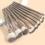 Maange 9Pcs Foundation Makeup Brush Set Cosmetic Powder Highlighter Eyeshadow Blending Beauty Tools Dense Soft Bristle Brushes - Slobuy