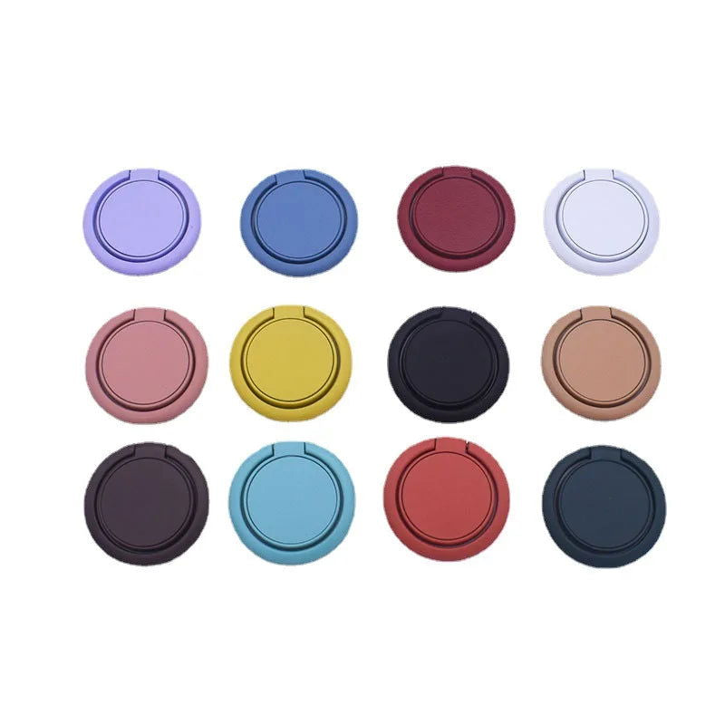 Macaron Solid Color Phone Ring Buckle Holder Mobile Phone Stand Holder Phone Grip Cell Phone Accessories Phone Ring Holder Gift - Slobuy