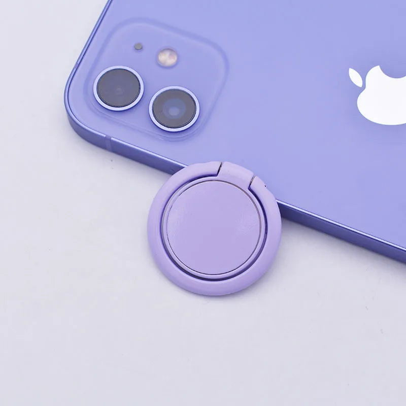 Macaron Solid Color Phone Ring Buckle Holder Mobile Phone Stand Holder Phone Grip Cell Phone Accessories Phone Ring Holder Gift - Slobuy