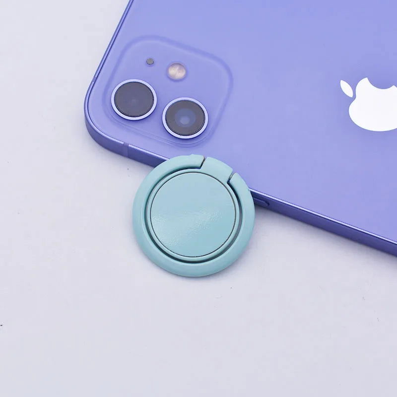 Macaron Solid Color Phone Ring Buckle Holder Mobile Phone Stand Holder Phone Grip Cell Phone Accessories Phone Ring Holder Gift - Slobuy