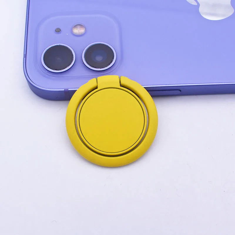 Macaron Solid Color Phone Ring Buckle Holder Mobile Phone Stand Holder Phone Grip Cell Phone Accessories Phone Ring Holder Gift - Slobuy