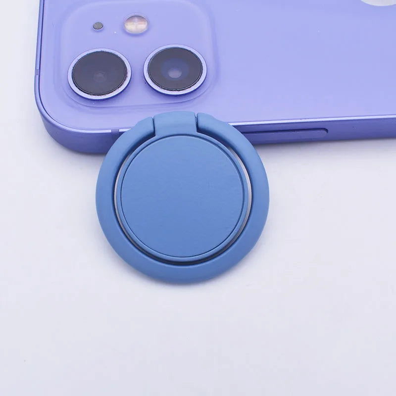 Macaron Solid Color Phone Ring Buckle Holder Mobile Phone Stand Holder Phone Grip Cell Phone Accessories Phone Ring Holder Gift - Slobuy