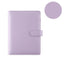 Macaroon Color A6/A5 PU Leather DIY Binder Notebook Cover Diary Agenda Planner Paper Cover School Stationery - Slobuy