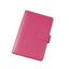 Macaroon Color A6/A5 PU Leather DIY Binder Notebook Cover Diary Agenda Planner Paper Cover School Stationery - Slobuy