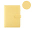 Macaroon Color A6/A5 PU Leather DIY Binder Notebook Cover Diary Agenda Planner Paper Cover School Stationery - Slobuy