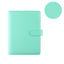 Macaroon Color A6/A5 PU Leather DIY Binder Notebook Cover Diary Agenda Planner Paper Cover School Stationery - Slobuy