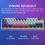 Machenike K500-B61 Mini Mechanical Keybaord 60% Form Factor 61Keys Gaming Keybaord Wired Full Key Hot-Swappable RGB Backlit - Slobuy