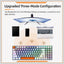Machenike K500W Wireless Mechanical Keyboard Hot Swap Tri-mode 94 Keys RGB Backlit Gaming Keyboard for PC Gamer Laptop - Slobuy