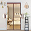 Magic Mesh Magnetic Screen Door Mesh Curtain Mosquito Net Bug Hands Free Partition Mute Striped Door Curtain Bedroom Ventilation - Slobuy