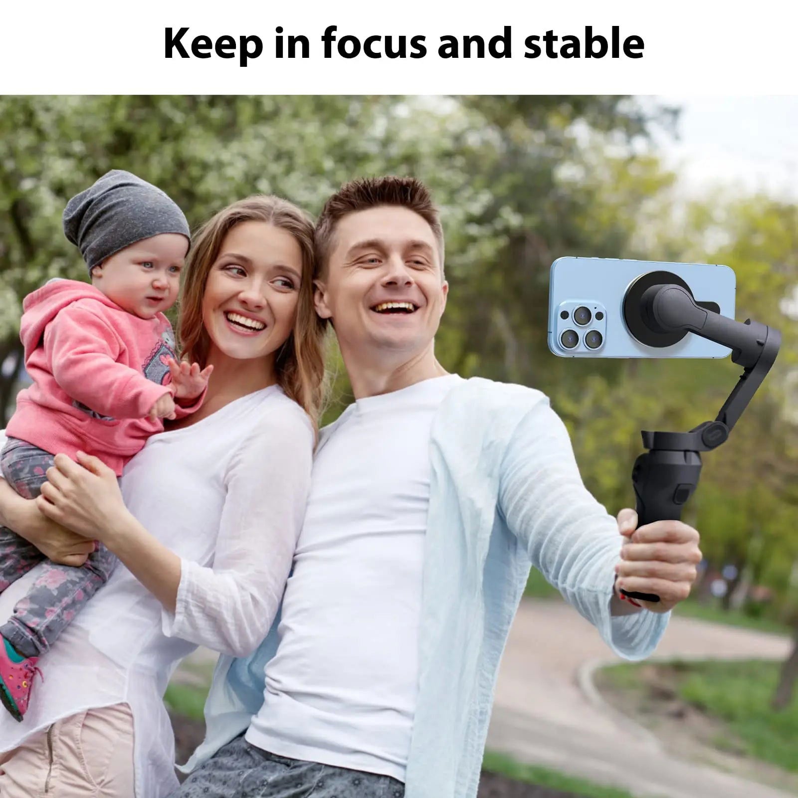 Magnetic Adapter Mobile Phone Holder Handheld Stabilizer Quick Release Accessories for DJI Osmo OM6 OM5 OM4 Gimbal for Magsafe - Slobuy