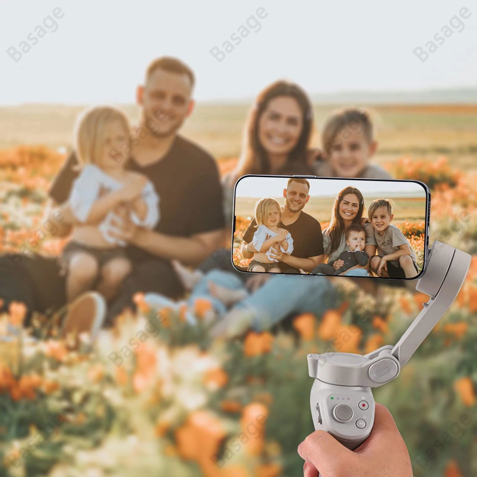 Magnetic Adapter Mobile Phone Holder Handheld Stabilizer Quick Release Accessories for DJI Osmo OM6 OM5 OM4 Gimbal for Magsafe - Slobuy