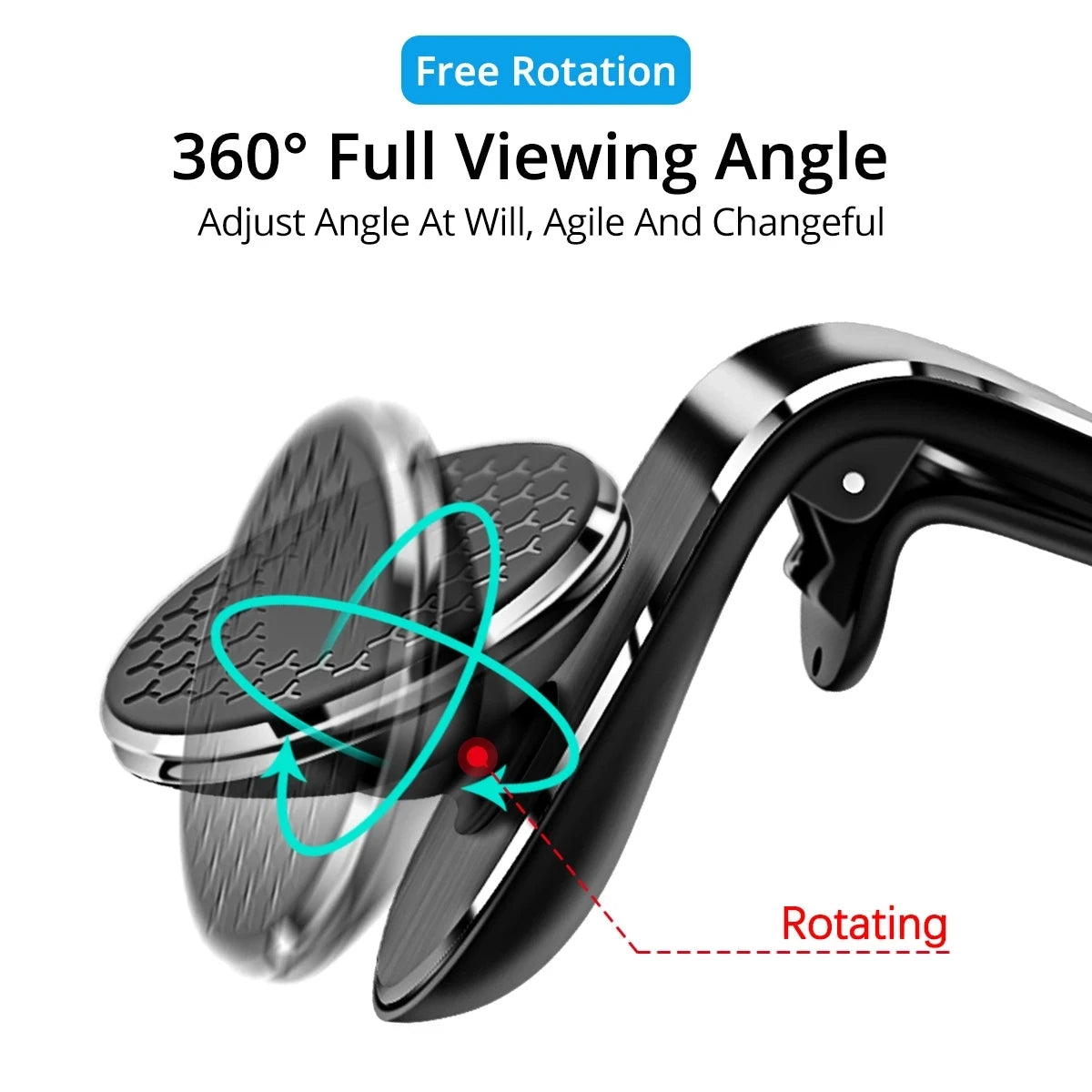 Magnetic Car Phone Holder Stand Air Vent Magnet Car Mount GPS Smartphone Mobile Support In Car Bracket for iPhone Samsung Xiaomi - Slobuy