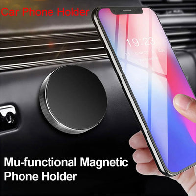 Magnetic Car Phone Holder Stand In Car for IPhone 14 13 Pro Max Magnet Mount Mobile Phone Holder Support GPS - Slobuy