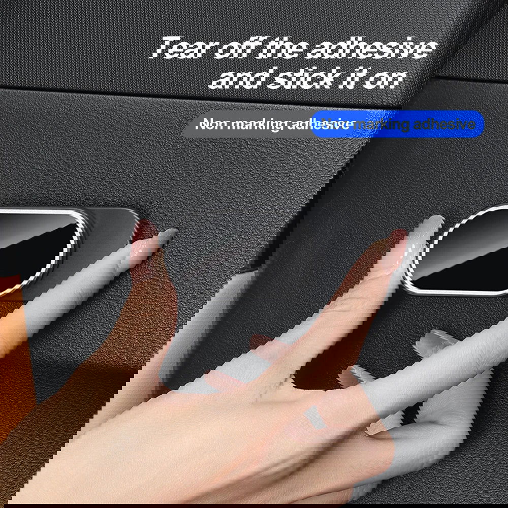 Magnetic Car Seat Belt Holder Anti-Wear Stabilizer Adhesive Adjustable Fastener Clip for Auto Seat Safety Car Interior Supplies - Slobuy