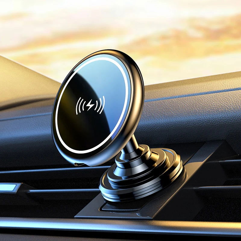 Magnetic Charging Car Phone Holder Magsafe Phone Holder for Iphone  Xiaomi Phone Cases Smartphone Accessories - Slobuy