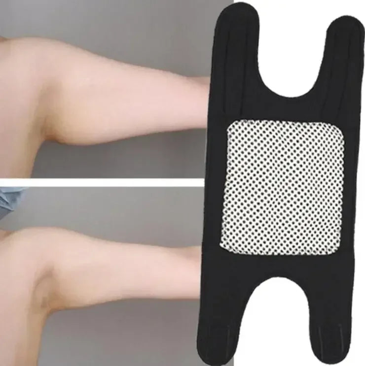Magnetic Therapy Self-Heating Arm Elbow Brace Support Belt Tourmaline Pain Relief Slimming Weight Loss Strap Bandage Arm Care - Slobuy