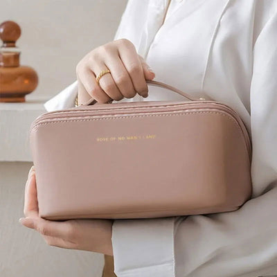 Makeup Organizer Female Toiletry Kit Bag Make Up Case Storage Pouch Luxury Lady Box, Cosmetic Bag, Organizer Bag For Travel Zipp - Slobuy
