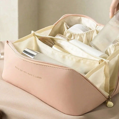 Makeup Organizer Female Toiletry Kit Bag Make Up Case Storage Pouch Luxury Lady Box, Cosmetic Bag, Organizer Bag For Travel Zipp - Slobuy