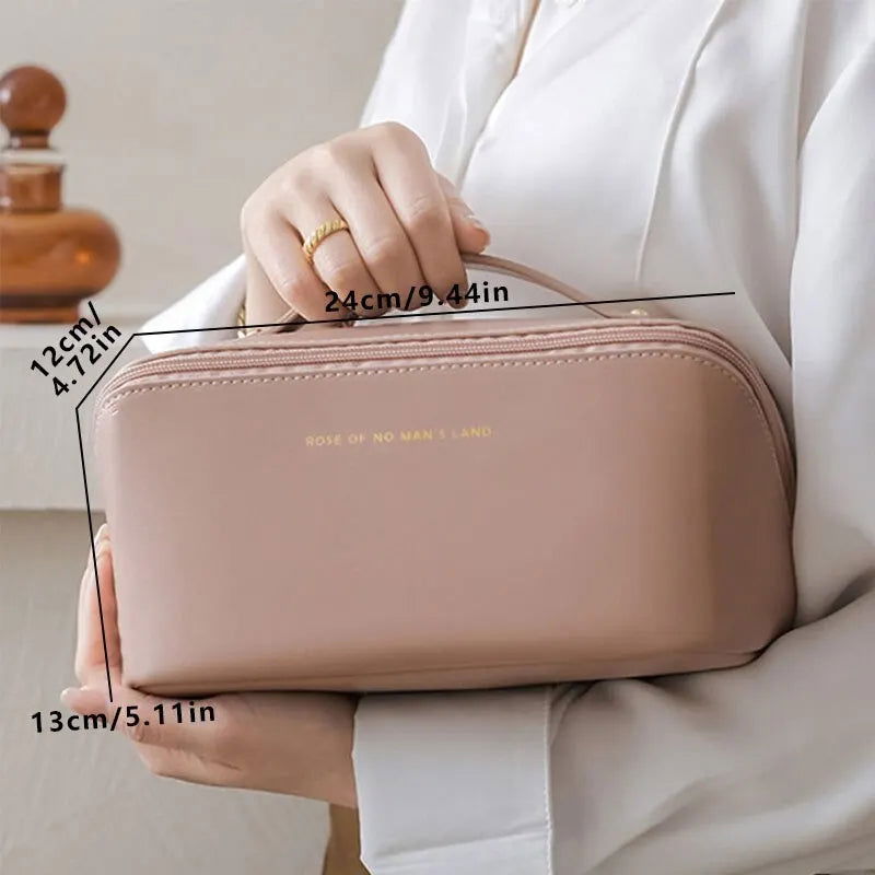Makeup Organizer Female Toiletry Kit Bag Make Up Case Storage Pouch Luxury Lady Box, Cosmetic Bag, Organizer Bag For Travel Zipp - Slobuy