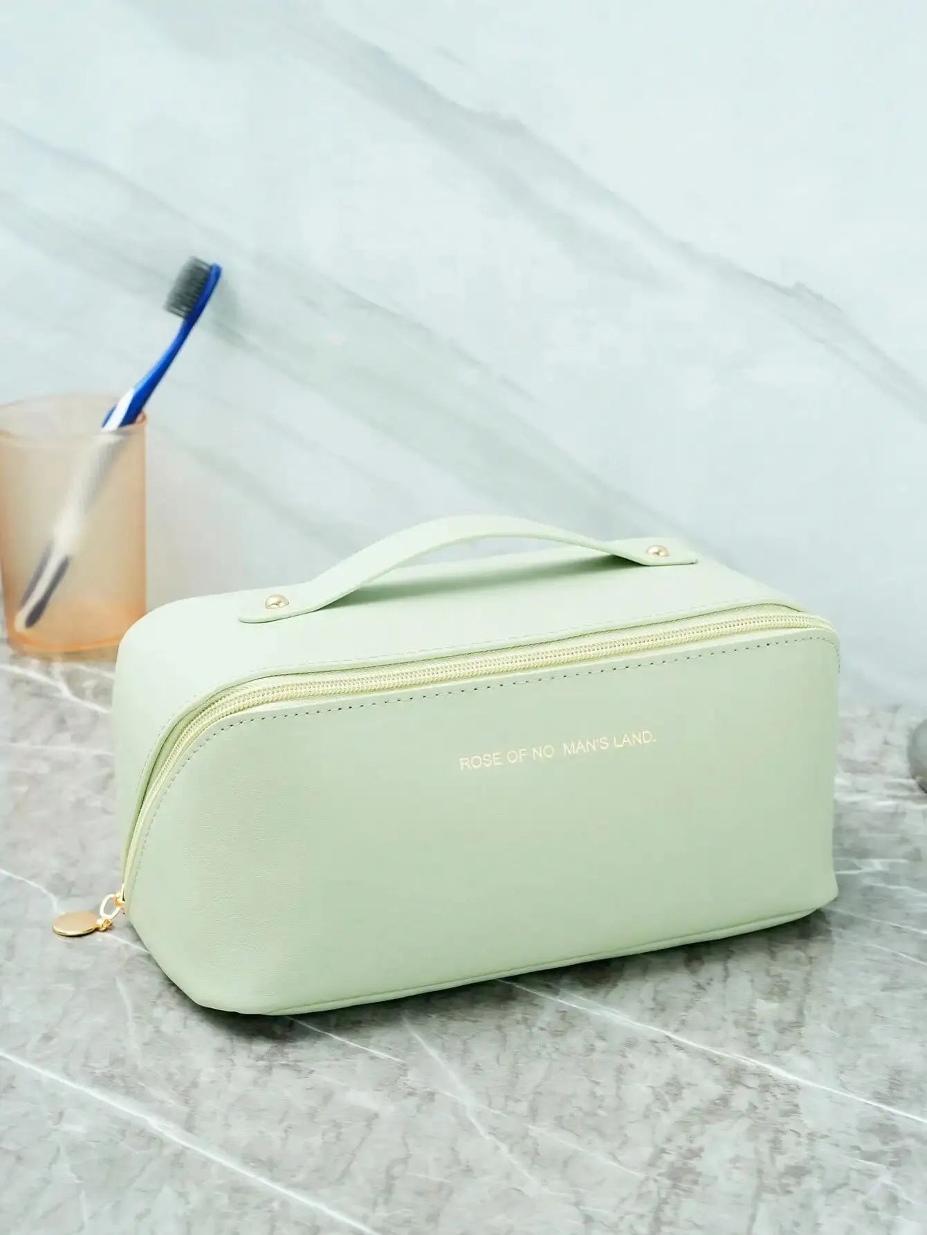 Makeup Organizer Female Toiletry Kit Bag Make Up Case Storage Pouch Luxury Lady Box, Cosmetic Bag, Organizer Bag For Travel Zipp - Slobuy