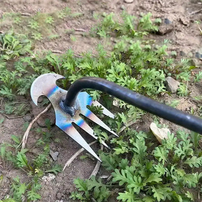 Manganese Steel Garden Weeders Grass Rooting Loose Soil Hand Weeding Removal Puller Multifunctional Weeder Gardening Tools - Slobuy