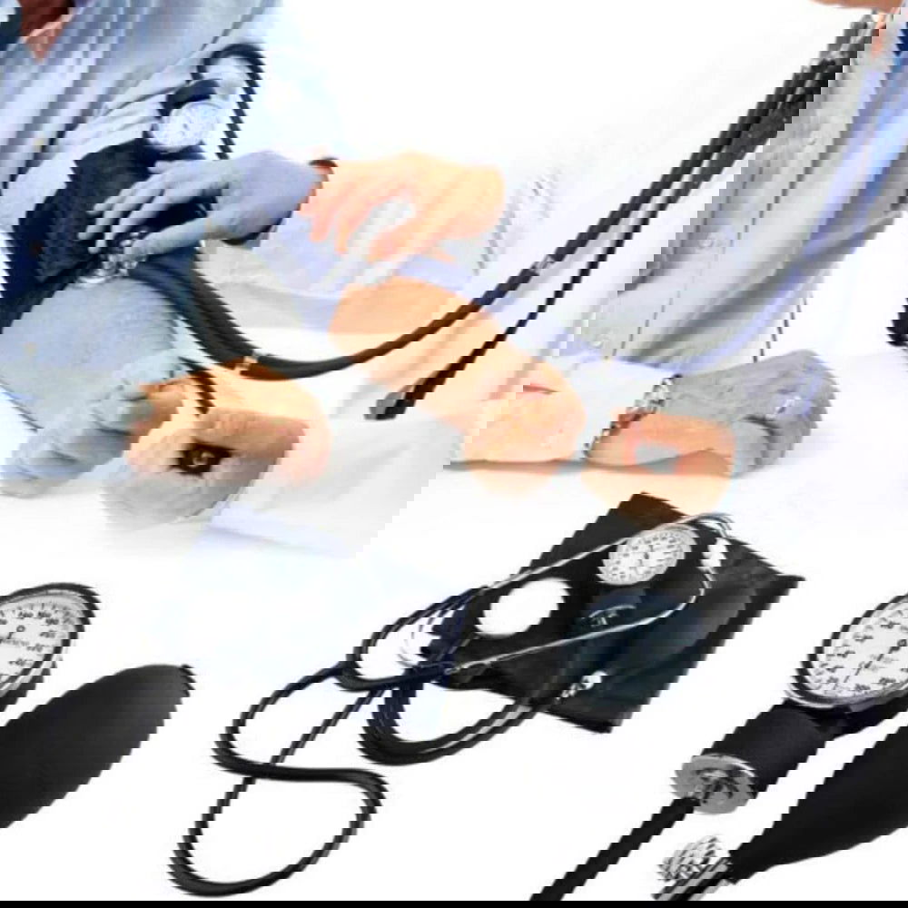 Manual Arm Blood Pressure Monitor Stethoscope Sphygmomanometer Aneroid Gauge Device Home Blood Pressure Meter Medical Equipment - Slobuy