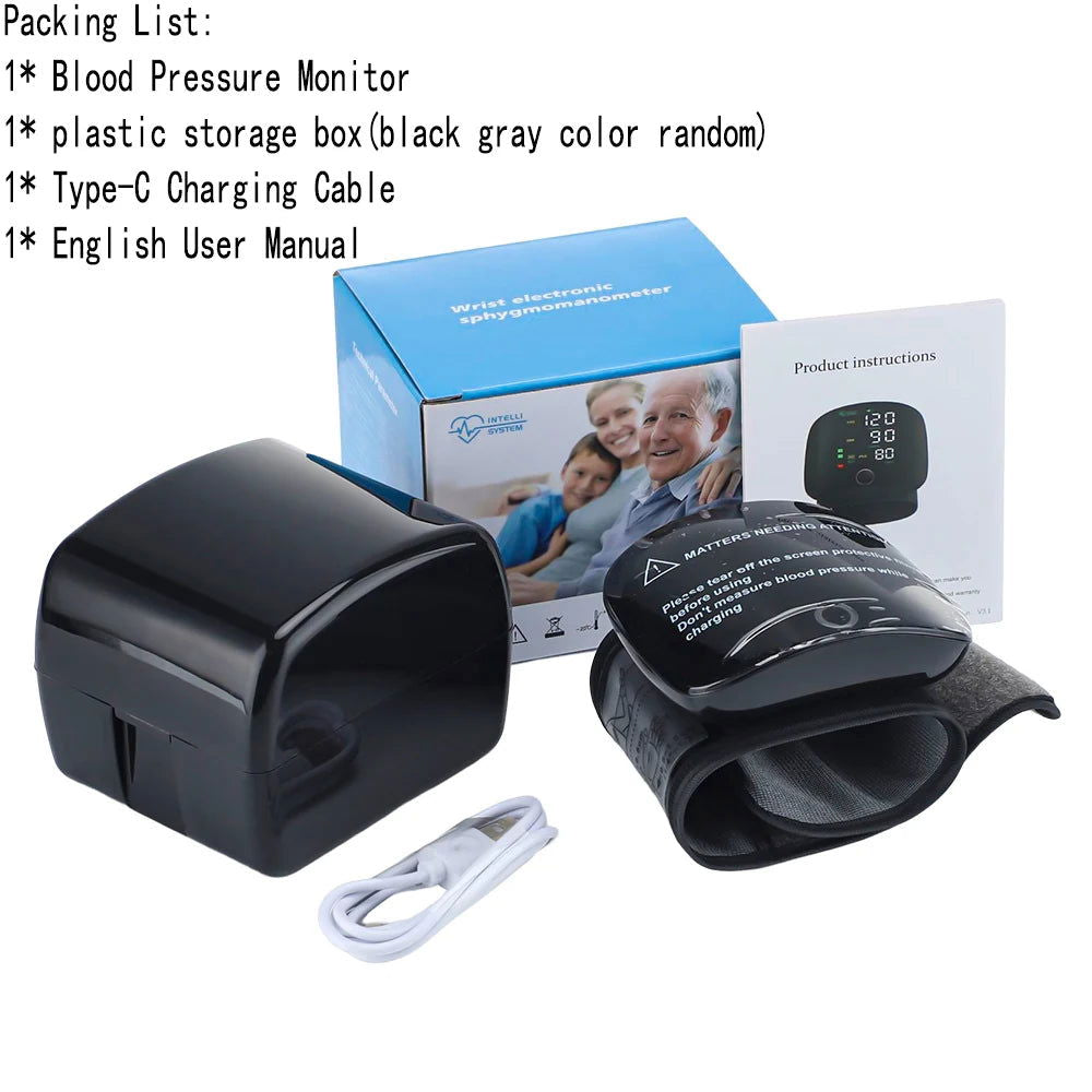 Manual Arm Blood Pressure Monitor Stethoscope Sphygmomanometer Aneroid Gauge Device Home Blood Pressure Meter Medical Equipment - Slobuy
