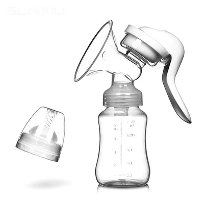 Manual Breast Pump Silicone Breast Pump Baby Milk Breastfeeding Accessories BPA Free Sucking Postpartum Supplies Accessories - Slobuy