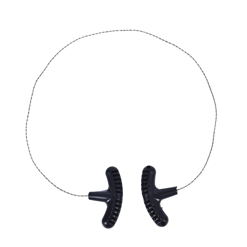 Manual Hand Steel Travel Tools Outdoor Camping Hiking Rope Chain Saw Practical Portable Emergency Survival Gear Steel Wire Kits - Slobuy