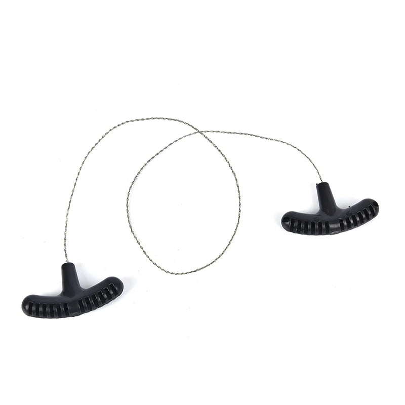 Manual Hand Steel Travel Tools Outdoor Camping Hiking Rope Chain Saw Practical Portable Emergency Survival Gear Steel Wire Kits - Slobuy