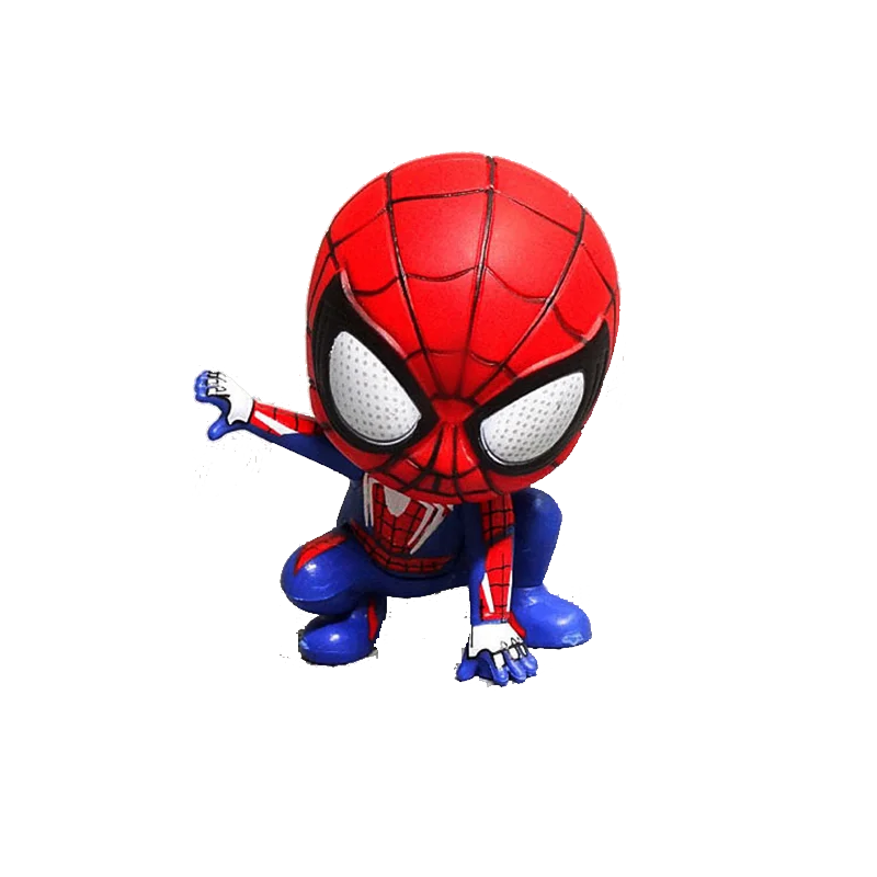 Marvel Avengers Spider Man Cute Action Figure Posture Anime Decoration Collection Figurine Toy Model Ornaments Children Gift - Slobuy