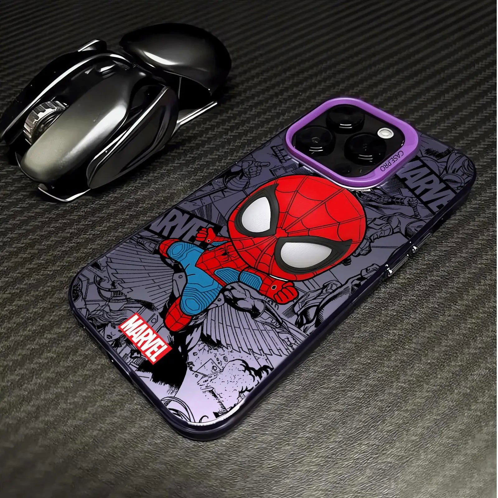 Marvel spiderman Groot Phone Case for iPhone 15 Pro Max 12 Pro X 11 13 14 Plus XS Max XR 14 Fashion TPU Silicone Soft Cover - Slobuy