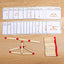 Matchstick Puzzle Game Wooden Toy, DIY Math Geometry Board Game Creative Thinking Match Logic Training Educational Toys For Kids - Slobuy