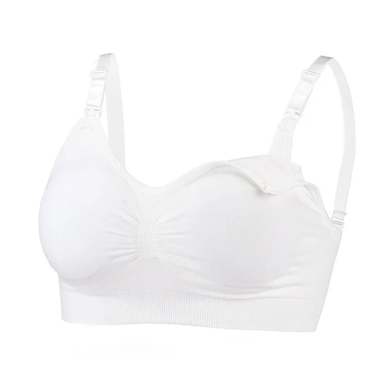 Maternity Bras Wirefree Nursing Bra Panties Set Pregnancy Clothes Prevent Sagging Breastfeeding Women's Breathable Lactancia Bra - Slobuy