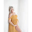 Maternity Clothing Photography Prop Pregnant Women Dress Chiffon Fluffy Large Studio Shooting Auxiliary Modeling Sexy Long Skirt - Slobuy