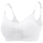 Maternity Nursing Bra,Comfortable Wirefree Full Coverage Breastfeeding Sleeping Bralette with Padded - Slobuy