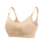 Maternity Nursing Bra,Comfortable Wirefree Full Coverage Breastfeeding Sleeping Bralette with Padded - Slobuy