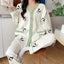Maternity Pajamas Homewear Suit Nursing Pajamas Moon Clothes Spring and Autumn Cotton Monthly Clothing Summer Nursing Clothes - Slobuy