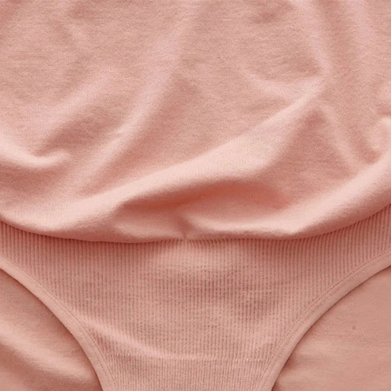 Maternity Underwear Women High Waist Cotton Panties Seamless Lifting Hips Pregnancy Briefs Women Lingerie - Slobuy