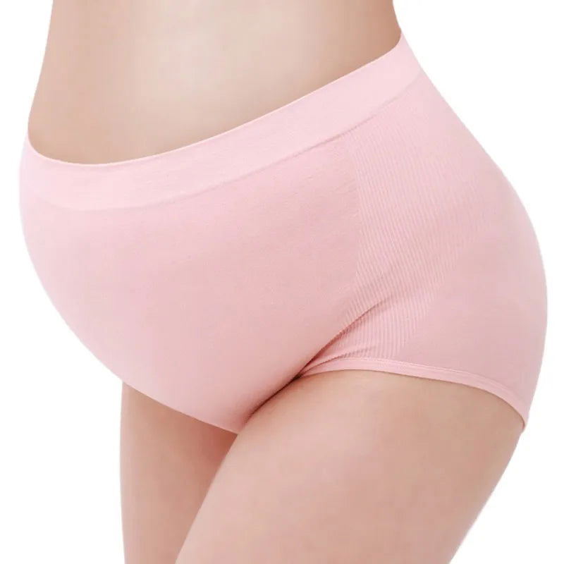Maternity Underwear Women High Waist Cotton Panties Seamless Lifting Hips Pregnancy Briefs Women Lingerie - Slobuy