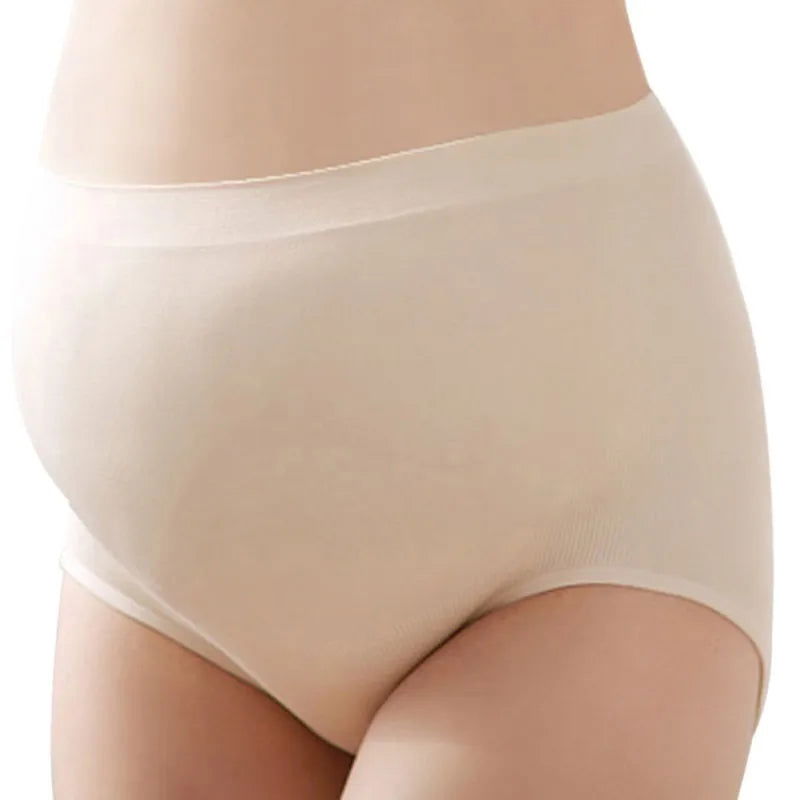 Maternity Underwear Women High Waist Cotton Panties Seamless Lifting Hips Pregnancy Briefs Women Lingerie - Slobuy