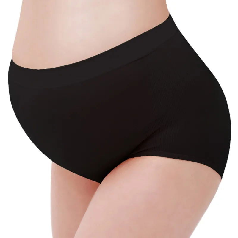 Maternity Underwear Women High Waist Cotton Panties Seamless Lifting Hips Pregnancy Briefs Women Lingerie - Slobuy