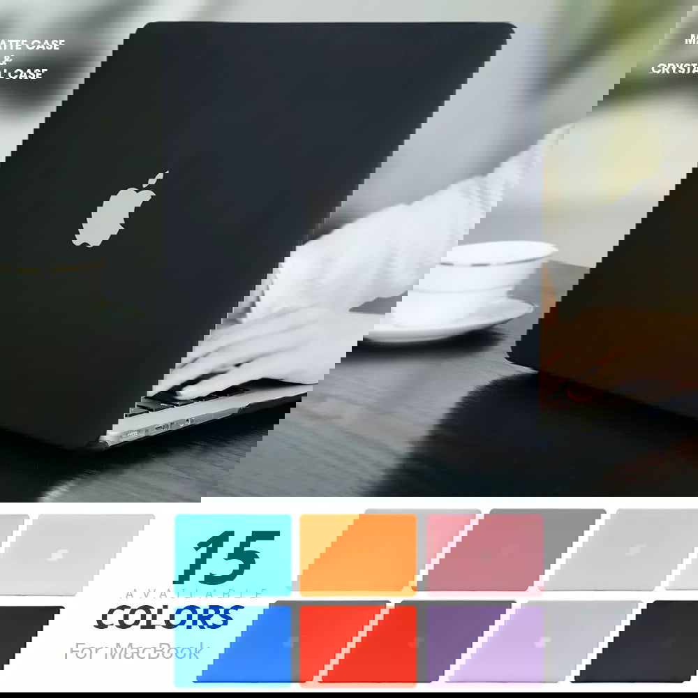 Matte Laptop Case For Apple Macbook Air Pro 13.3 Mac Book Retina 15 New Touch Bar 11 12 13 inch Laptop Cover Case 16 Bag Shell - Slobuy
